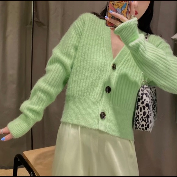 and other stories green cardigan